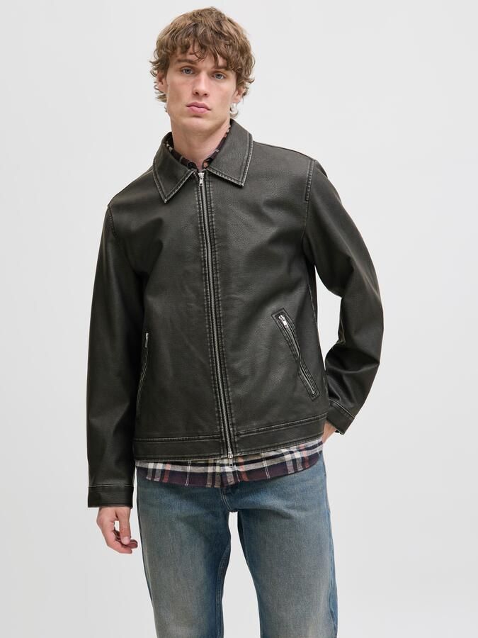 Jack & Jones Bikerjack JJECASABLANCA PU JACKET NOOS - Foto 6