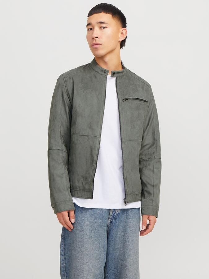 Jack & Jones Bikerjack JJEDYLAN met waterafstotende functie effen modieus regular fit polyester - Foto 9
