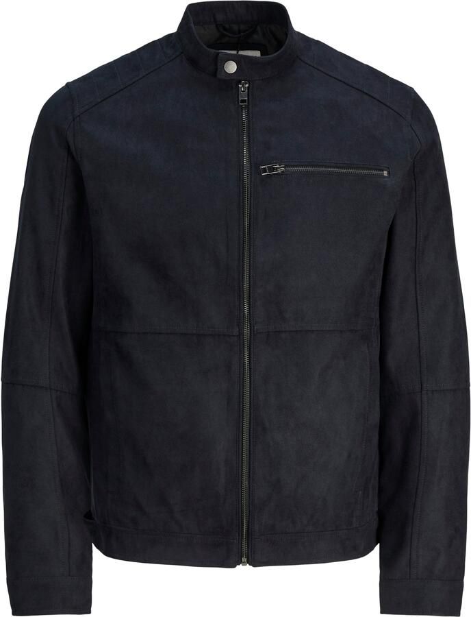 Jack & Jones Bikerjack JJEDYLAN met waterafstotende functie effen modieus regular fit polyester