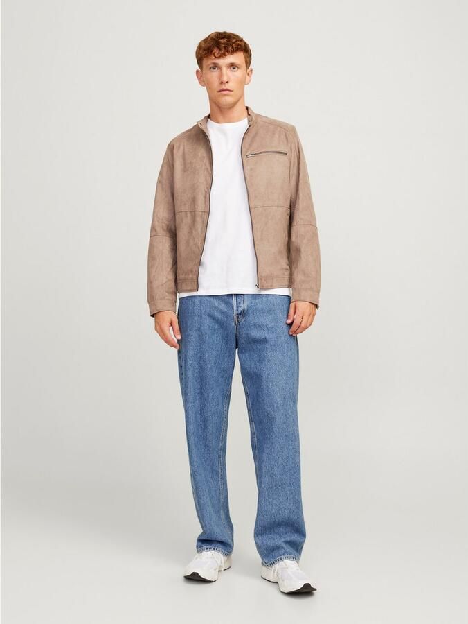 Jack & Jones Bikerjack JJEDYLAN met waterafstotende functie effen modieus regular fit polyester - Foto 4