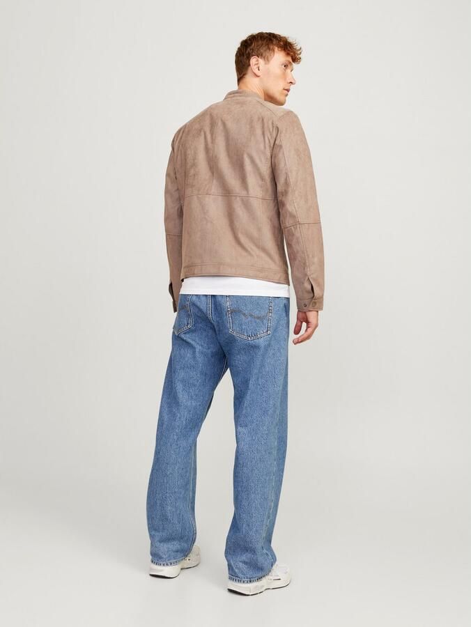 Jack & Jones Bikerjack JJEDYLAN met waterafstotende functie effen modieus regular fit polyester - Foto 5