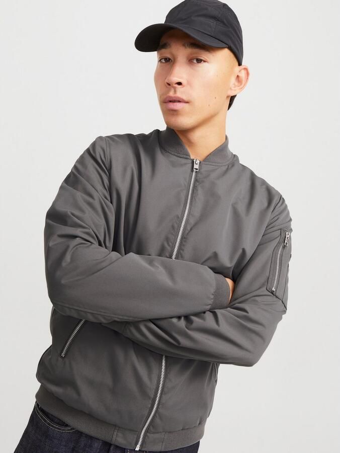 Jack & Jones Blouson JJERUSH met opstaande kraag en zakken met ritssluiting - Foto 4