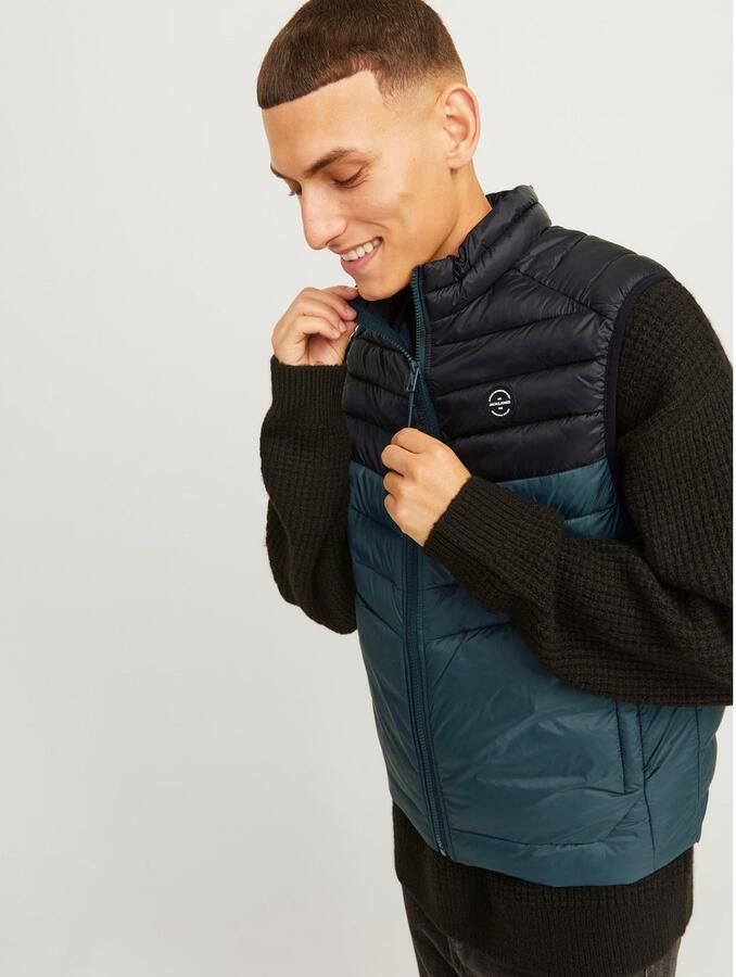 JACK & JONES ESSENTIALS bodywarmer JJESPRINT met logo magical forest - Foto 3