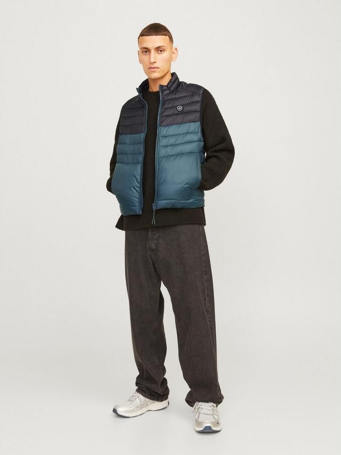 JACK & JONES ESSENTIALS bodywarmer JJESPRINT met logo magical forest - Foto 4