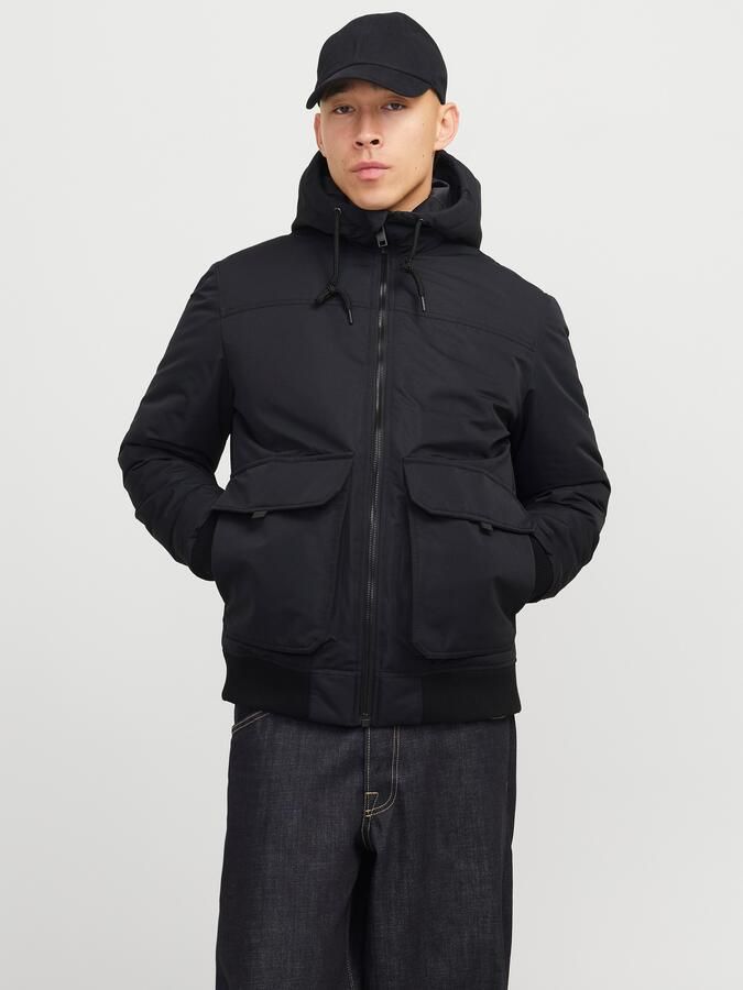 Jack & Jones Bomberjack JJCONSTRUCT BOMBER met glanzend oppervlak - Foto 7