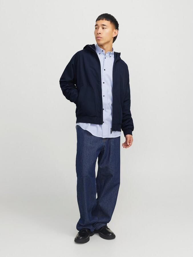 Jack & jones Essentials Bomberjack in Blauw Blue Heren - Foto 4