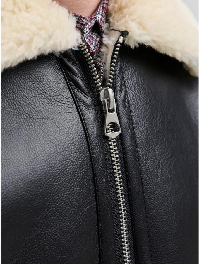 Jack & jones Regular fit jack in leerlook model 'Liverpool' - Foto 3