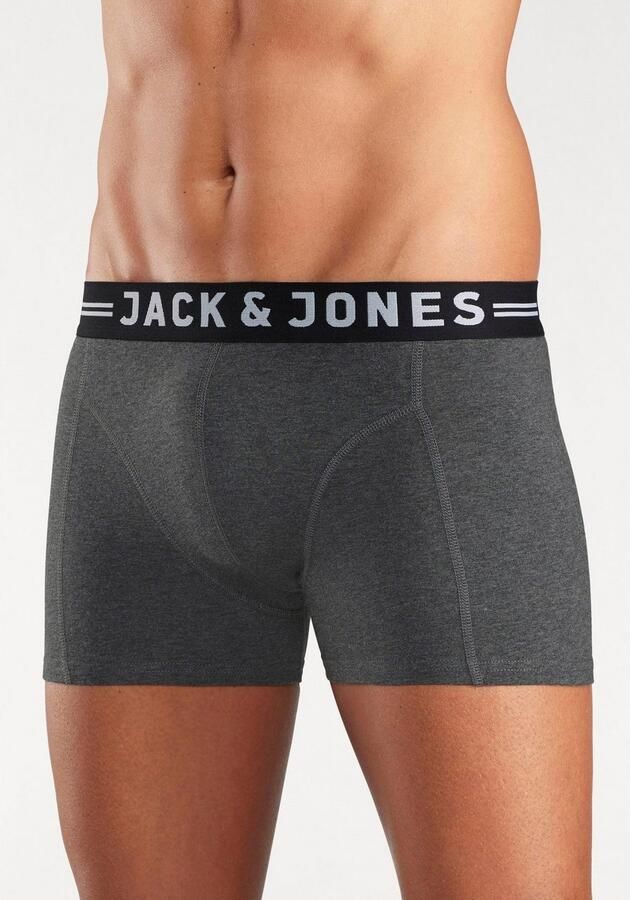 Jack & Jones Boxershort JAC Lichfield Trunks met contrastkleurige band (set 3 stuks) - Foto 7