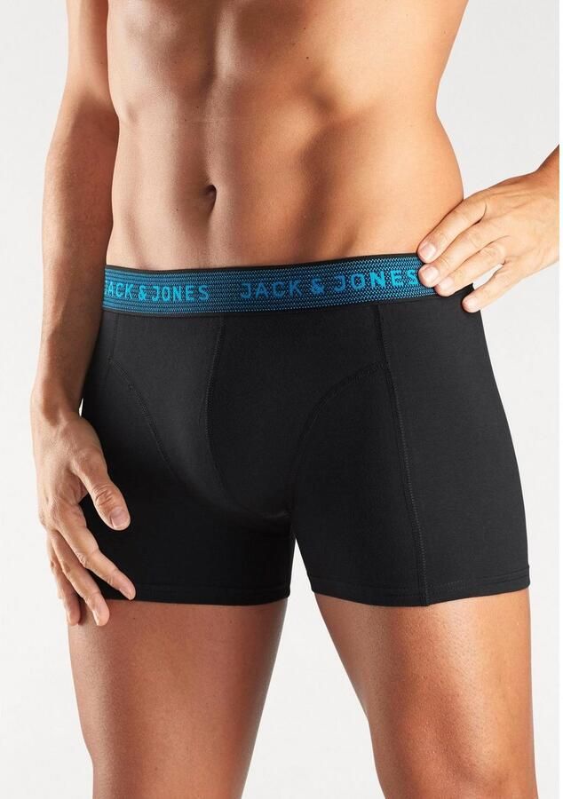 JACK & JONES boxershort JACWAISTBAND (set van 3) grijs zwart - Foto 5
