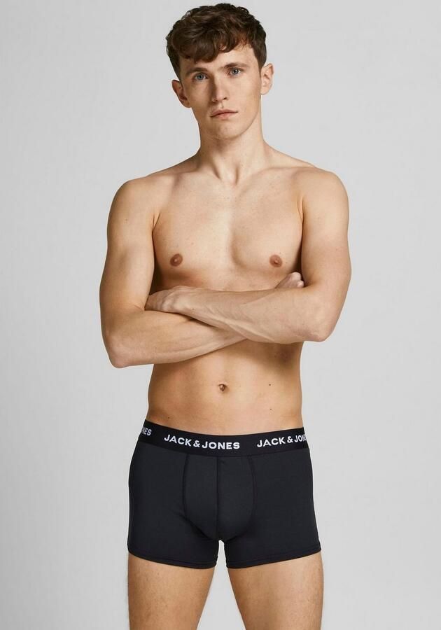 Jack & Jones Boxershort JACBASE Microfiber met rubberen band perfecte pasvorm in 3-pack (3 stuks) - Foto 5