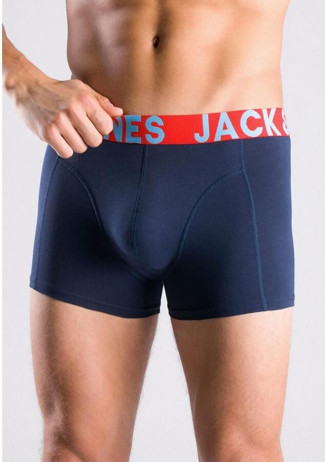 Jack & Jones Boxershort JACCRAZY in 3-pack met contrasterende band en stretchcomfort (set 3 stuks) - Foto 4