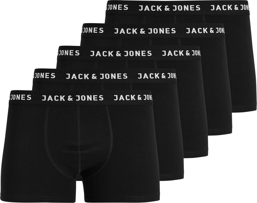 Jack & Jones Boxershort JACHUEY in 5-pack met ton-sur-ton naad en elastische band (set 5 stuks) - Foto 7