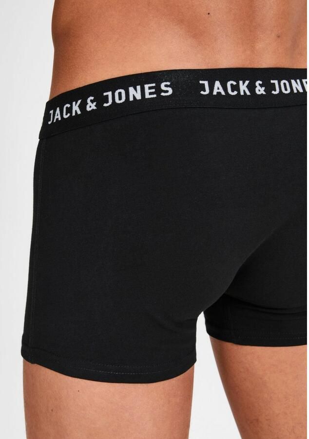 Jack & Jones Boxershort JACHUEY in 5-pack met ton-sur-ton naad en elastische band (set 5 stuks) - Foto 2