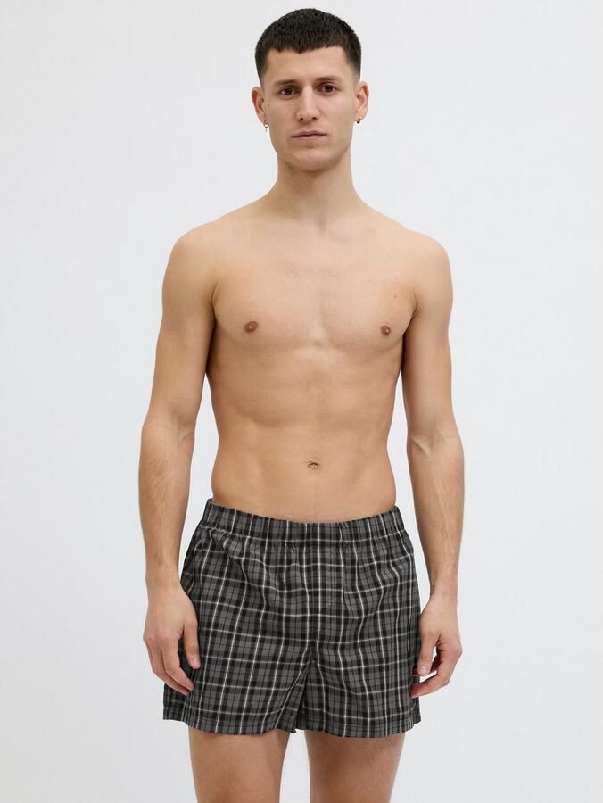 Jack & jones Boxershort met elastische band in een set van 3 stuks model 'MILANO' - Foto 4