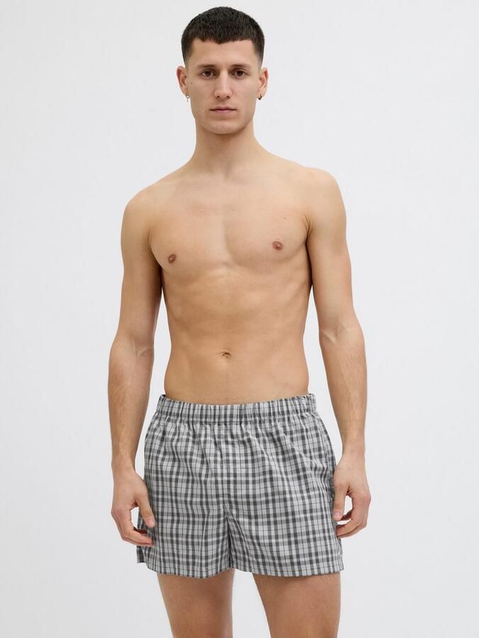 Jack & jones Boxershort met elastische band in een set van 3 stuks model 'MILANO' - Foto 5