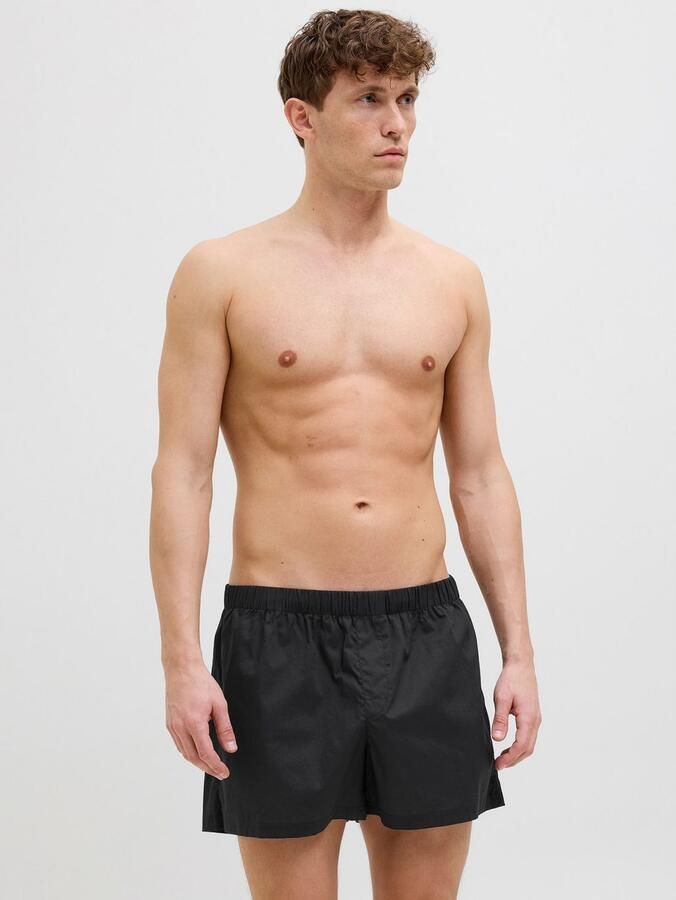 Jack & jones Boxershort met elastische band in een set van 3 stuks model 'MILANO' - Foto 4