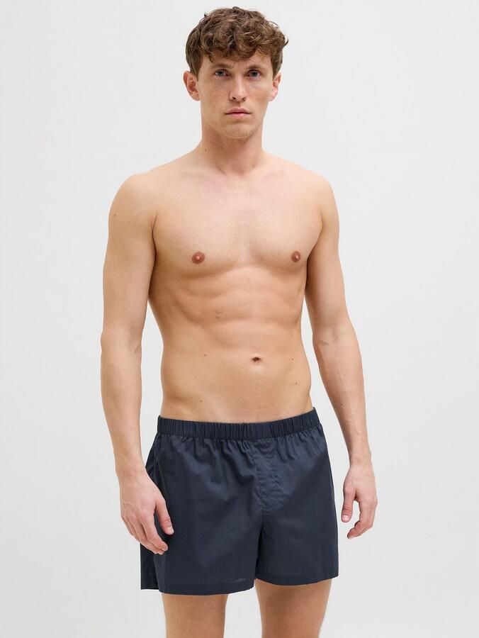 Jack & jones Boxershort met elastische band in een set van 3 stuks model 'MILANO' - Foto 3