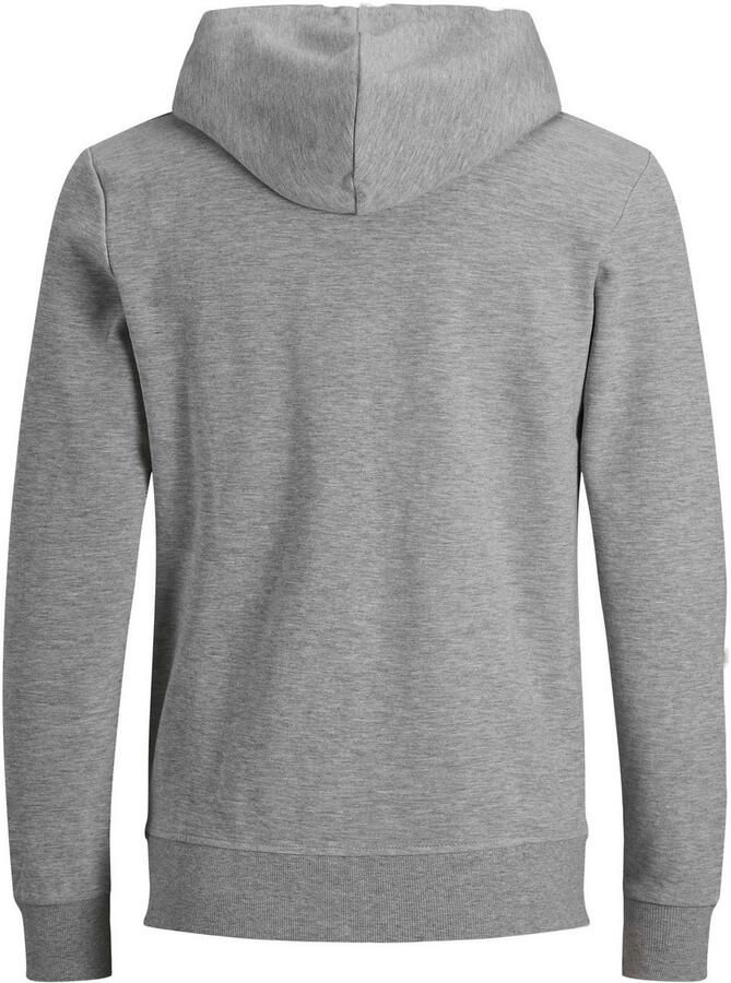 Jack & Jones Capuchonsweatvest JJEBASIC Hoodie met ribboorden en aangenaam draagcomfort - Foto 2