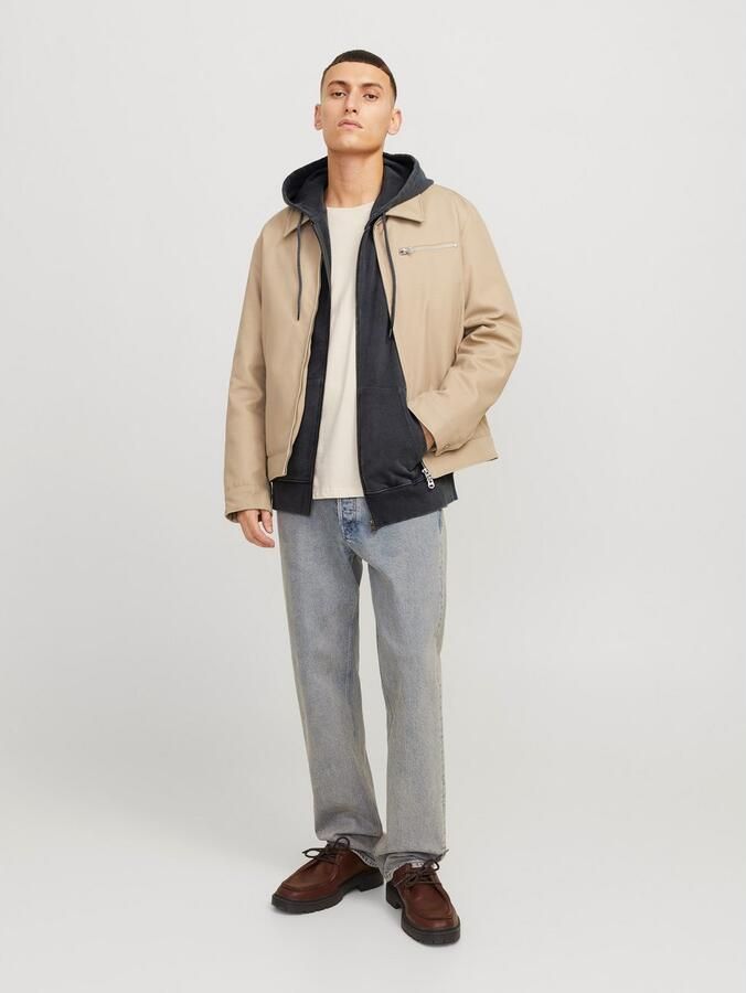 Jack & Jones Capuchonsweatvest JJECHARGE Hoodie met capuchon trekkoord en zakken - Foto 6