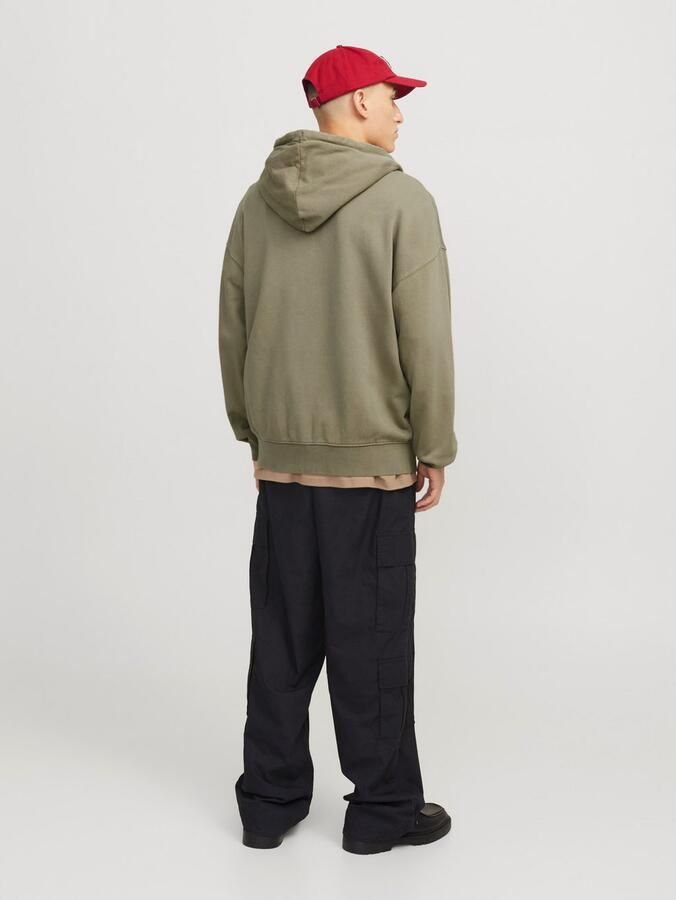 Jack & Jones Capuchonsweatvest JJECHARGE Hoodie met capuchon trekkoord en zakken - Foto 5