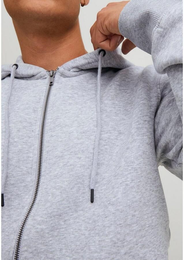 Jack & Jones Capuchonsweatvest JJESTAR Basic Hoodie steekzakken en aangename materiaalmix - Foto 2