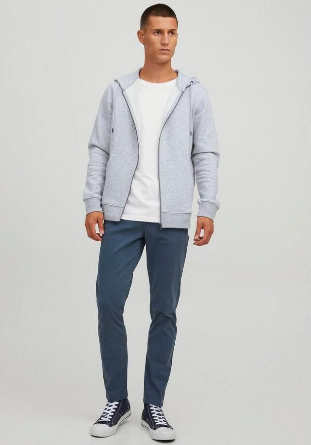 Jack & Jones Capuchonsweatvest JJESTAR Basic Hoodie steekzakken en aangename materiaalmix - Foto 5