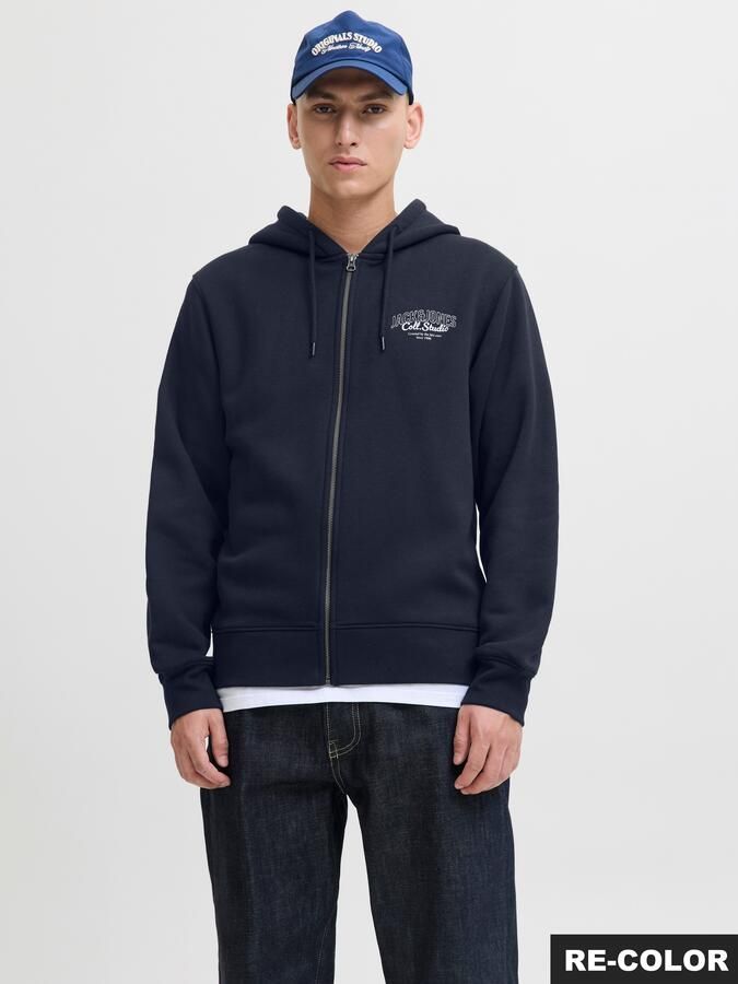 Jack & Jones Capuchonsweatvest JJMAKOTO SWEAT ZIP HOOD - Foto 7