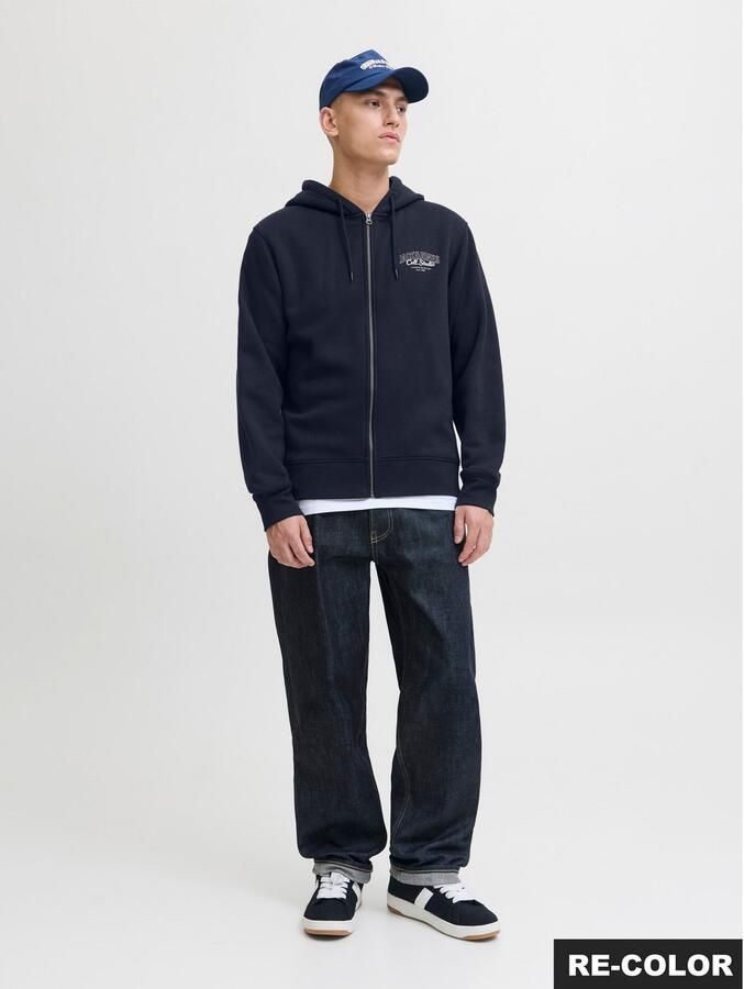 Jack & Jones Capuchonsweatvest JJMAKOTO SWEAT ZIP HOOD - Foto 5