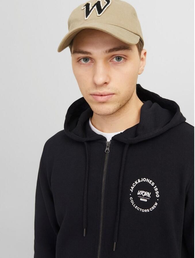 Jack & Jones Capuchonsweatvest JJSIMON Hoodie met ritssluiting en hoog katoengehalte - Foto 2