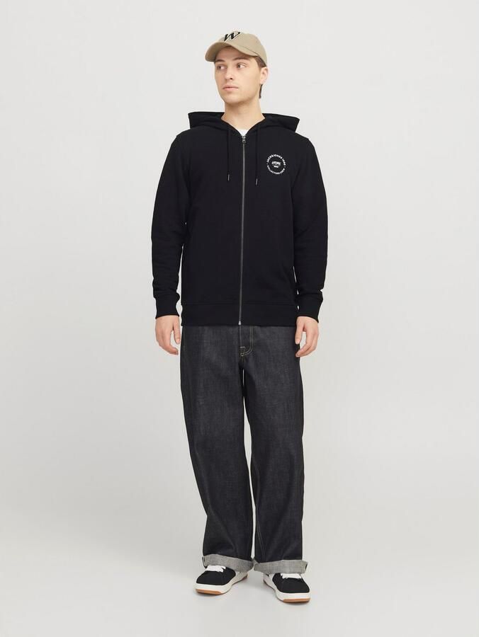 Jack & Jones Capuchonsweatvest JJSIMON Hoodie met ritssluiting en hoog katoengehalte - Foto 4