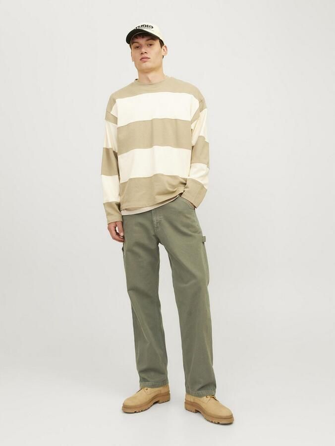 Jack & jones Broek Jack & Jones 12253091 EDDIE CARPENTER-DYSTY OLIVE - Foto 2