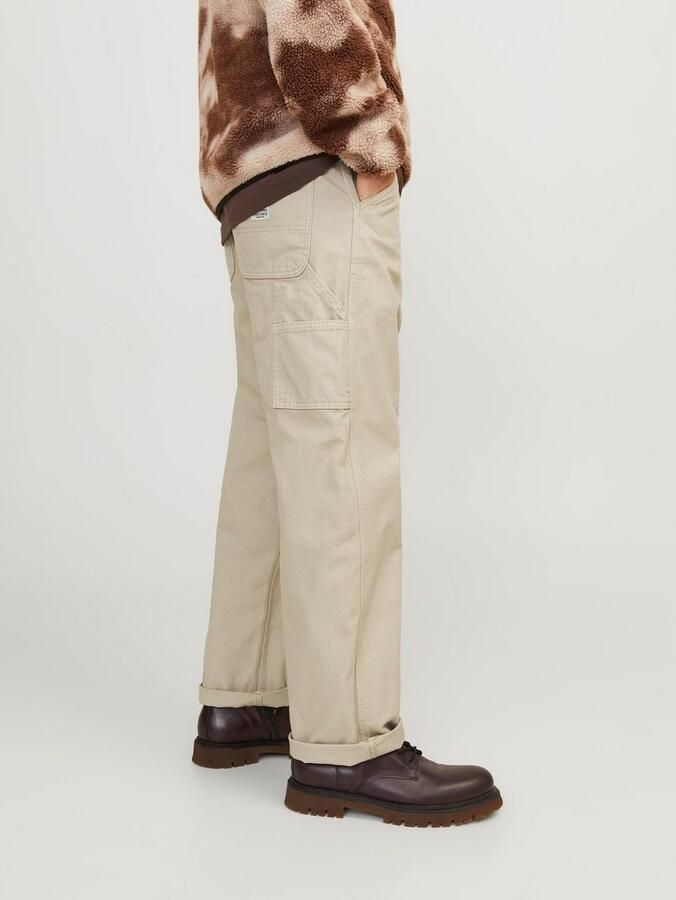 JACK & JONES PANTS STUDIO loose fit cargo broek JPSTEDDIE JJCARPENTER fields of rye - Foto 7