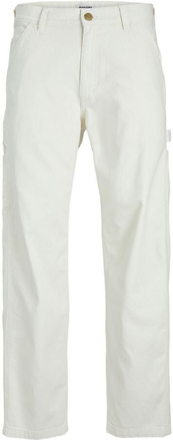 JACK & JONES PANTS STUDIO loose fit cargo broek JPSTEDDIE JJCARPENTER wit - Foto 7