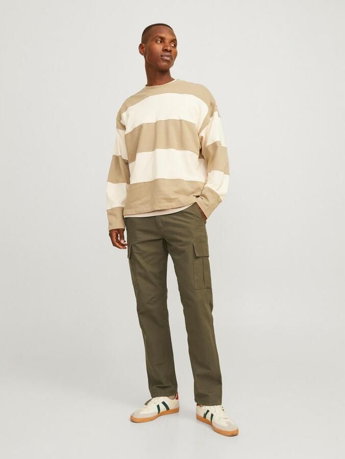 Jack & jones Straight leg cargobroek met steekzakken model 'BARKLEY' - Foto 10
