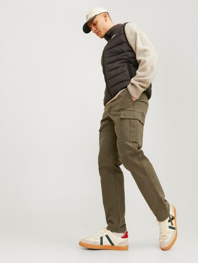 Jack & jones Straight leg cargobroek met steekzakken model 'BARKLEY' - Foto 9