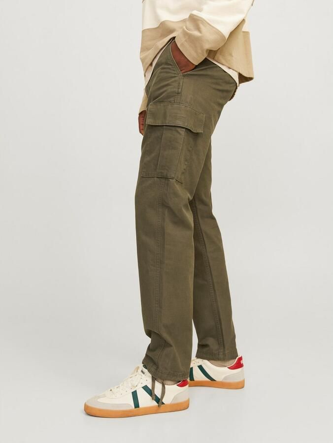 Jack & jones Straight leg cargobroek met steekzakken model 'BARKLEY' - Foto 7