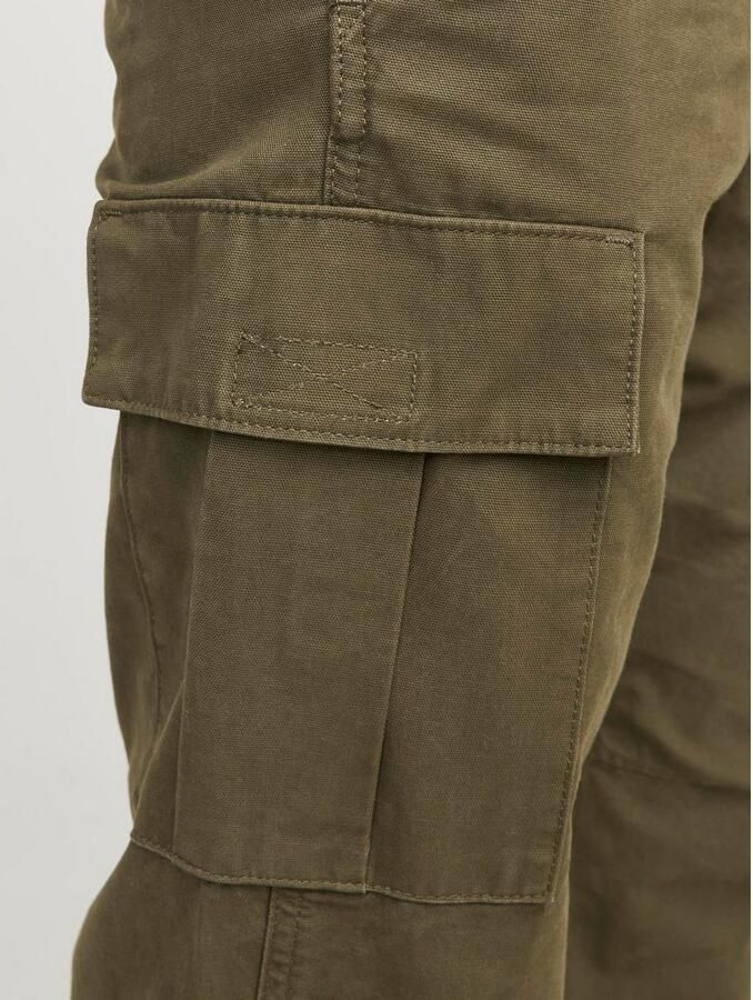 Jack & jones Straight leg cargobroek met steekzakken model 'BARKLEY'