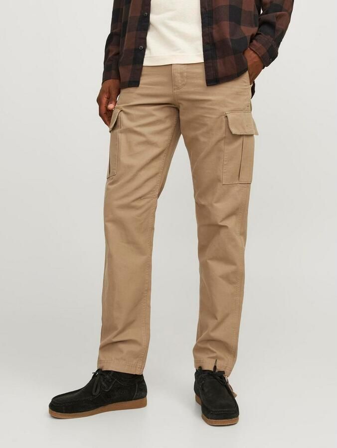 Jack & jones Straight leg cargobroek met steekzakken model 'BARKLEY' - Foto 4