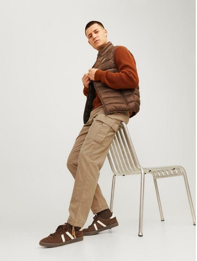 Jack & jones Straight leg cargobroek met steekzakken model 'BARKLEY' - Foto 2
