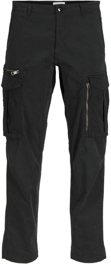 JACK & JONES PANTS STUDIO relaxed cargo broek JPSTKANE JJCRUISE zwart - Foto 4