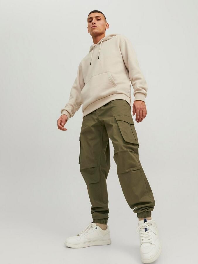 Jack & jones Cargobroek Jack & Jones JPSTKANE NOAH CUFFED CARGO - Foto 4
