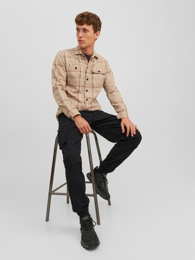 Jack & jones Cargobroek Jack & Jones JPSTKANE NOAH CUFFED CARGO - Foto 5