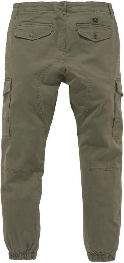 Jack & jones Groene effen broek met ritssluiting en knoopsluiting Green Heren - Foto 13