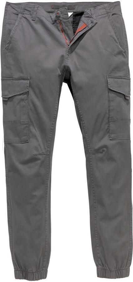 JACK & JONES JEANS INTELLIGENCE regular fit cargobroek JJIPAUL JJFLAKE asphalt - Foto 10