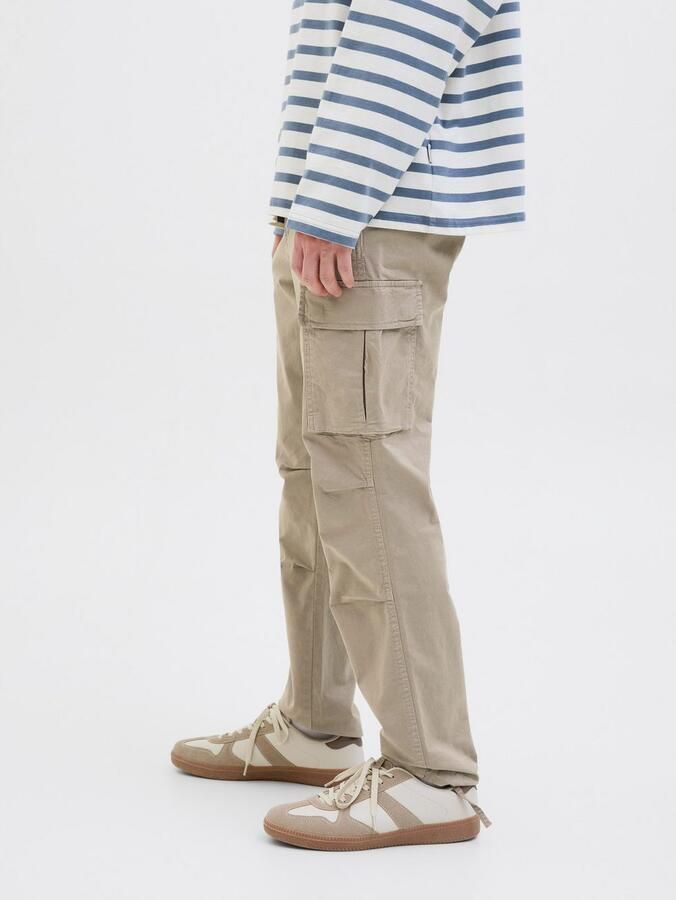 Jack & jones Loose fit cargobroek met knoop en ritssluiting - Foto 2