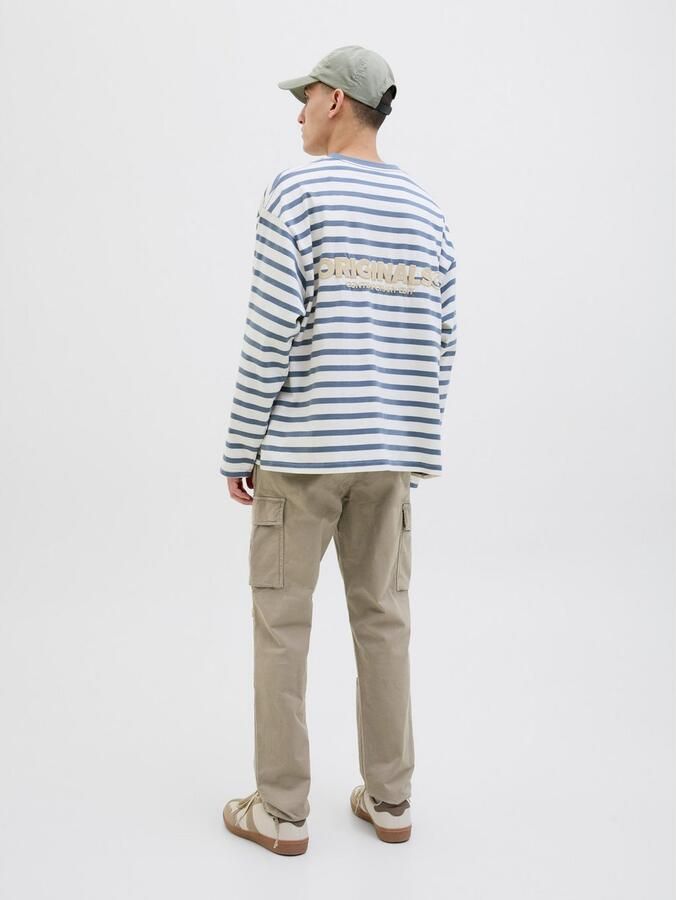 Jack & jones Loose fit cargobroek met knoop en ritssluiting - Foto 5