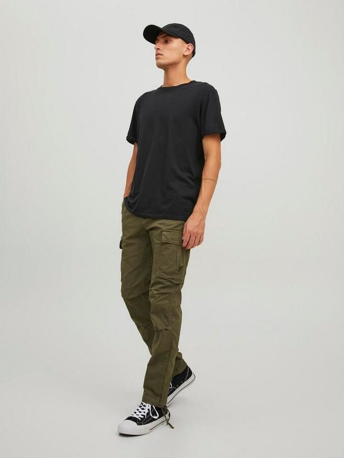 Jack & jones Loose fit cargobroek met stretch model 'Stace' - Foto 4