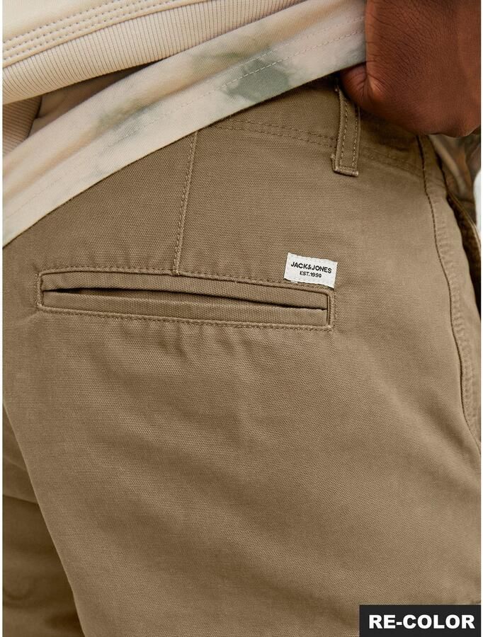 Jack & jones Korte regular fit cargobroek met riemlussen model 'COLE BARKLEY' - Foto 5