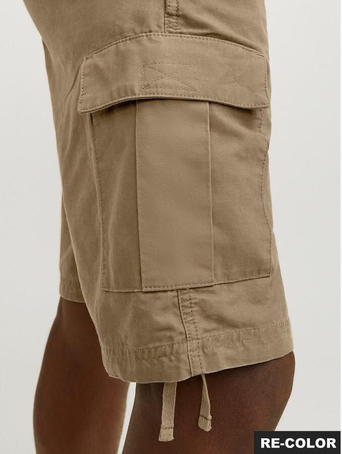 Jack & jones Korte regular fit cargobroek met riemlussen model 'COLE BARKLEY' - Foto 6