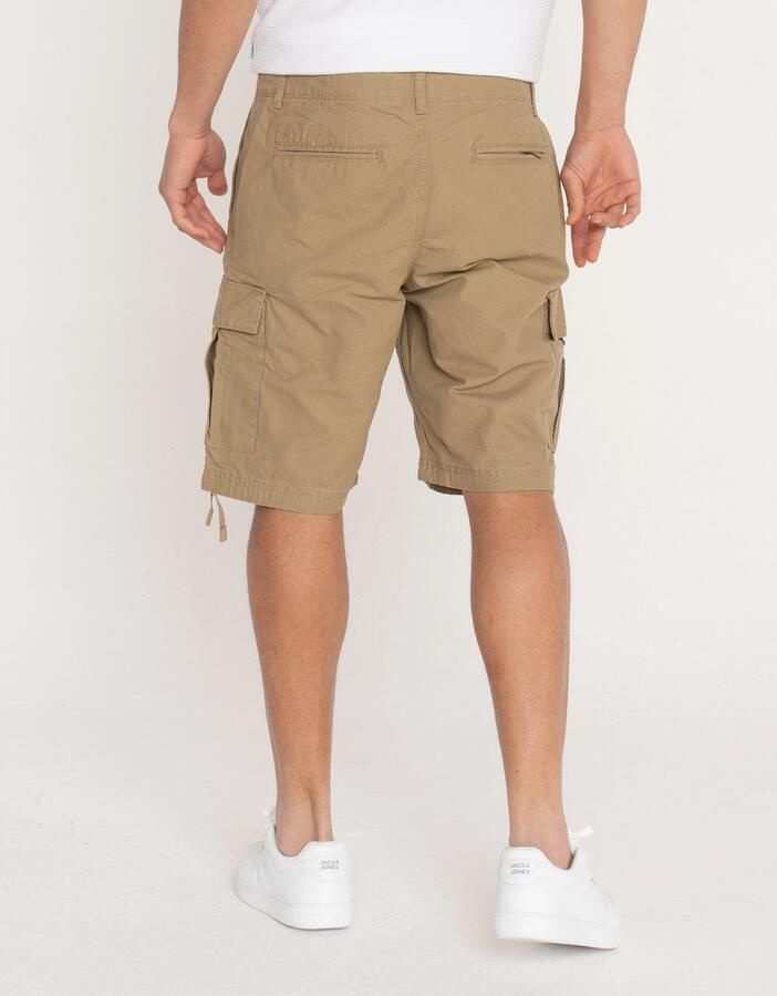 Jack & jones Korte regular fit cargobroek met riemlussen model 'COLE BARKLEY' - Foto 3